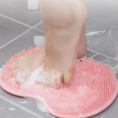 Silicone Back Massage & Exfoliating Bath Brush