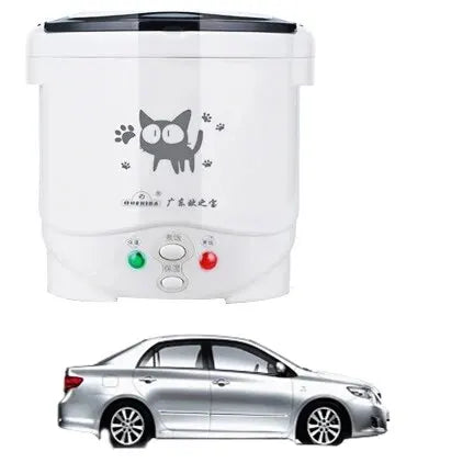 Electric Mini Rice Cooker for Home & Travel