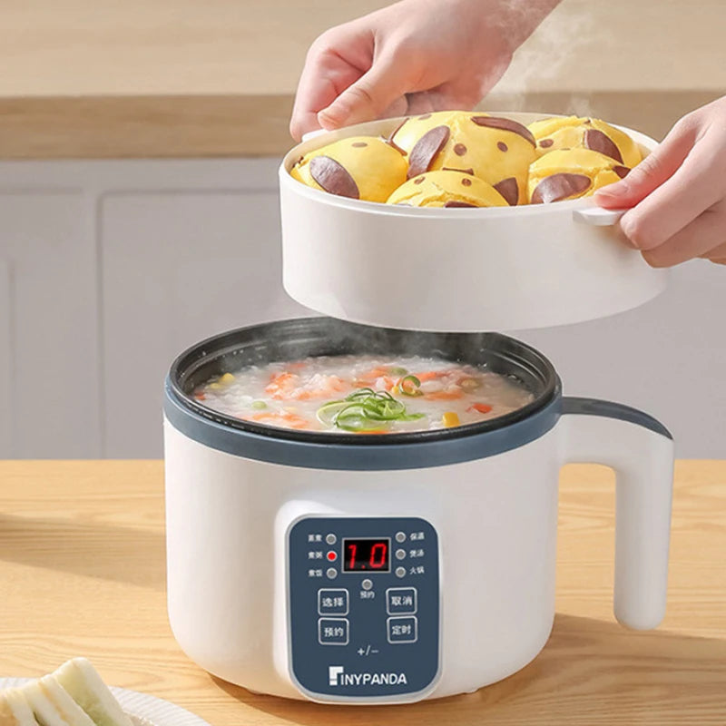 Mini Electric Rice Cooker for 1-2 People