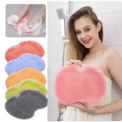 Bathroom Anti-Slip Foot Massage Mat with Suction Cups