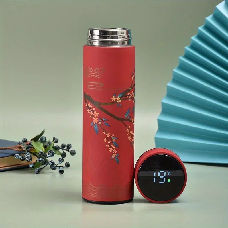 Chinese Style Smart Thermal Water Bottle