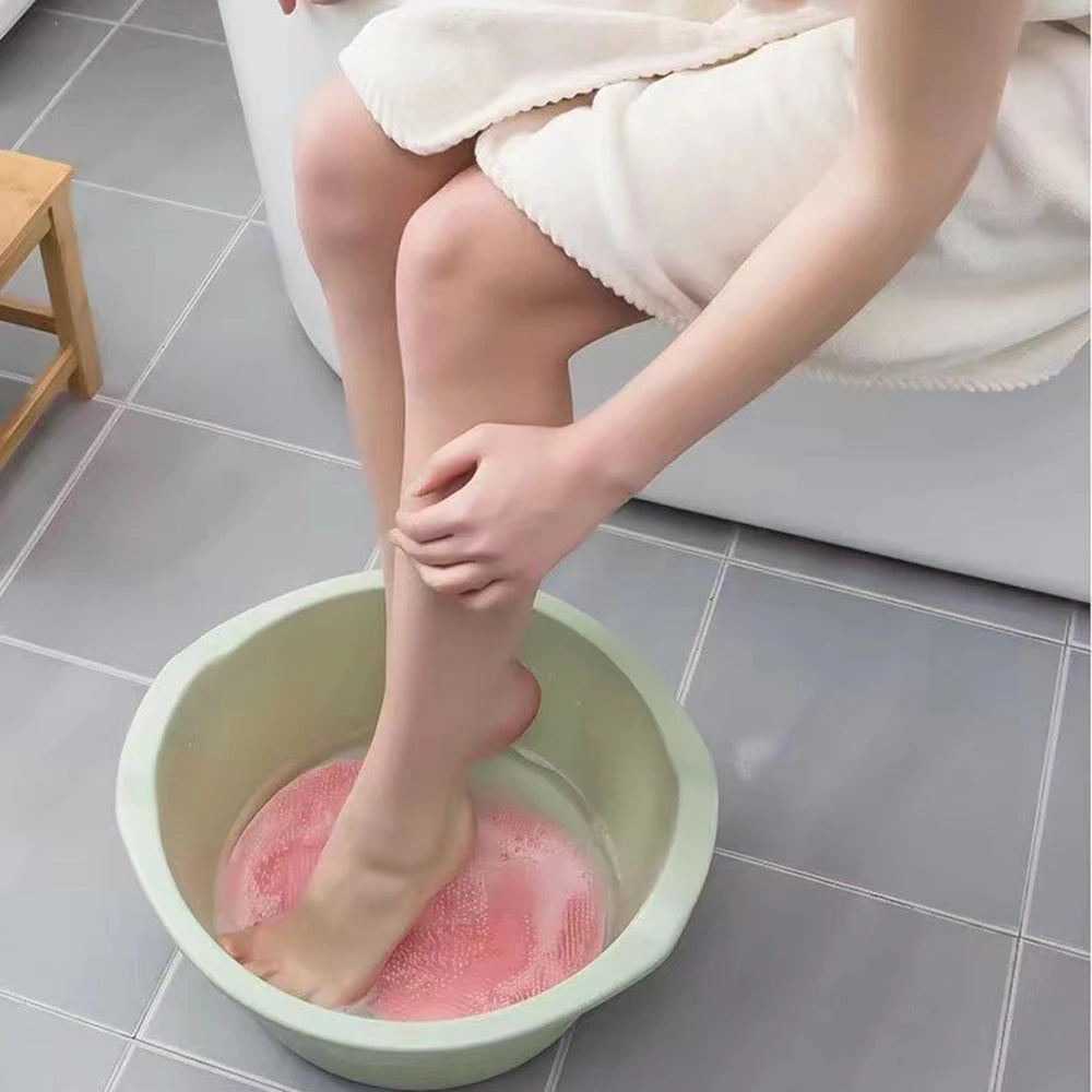 Bathroom Anti-Slip Foot Massage Mat with Suction Cups