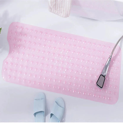 40x100cm Non-Slip Bathtub Mat with Suction Cups