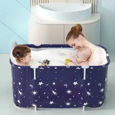 Foldable Portable Bathtub for Adults & Babies